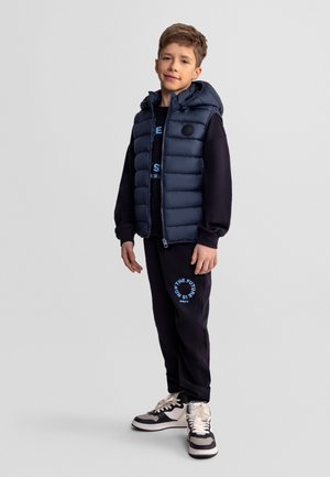 MINOTI QUILTED WITH DETACHABLE HOOD - Veste - navy