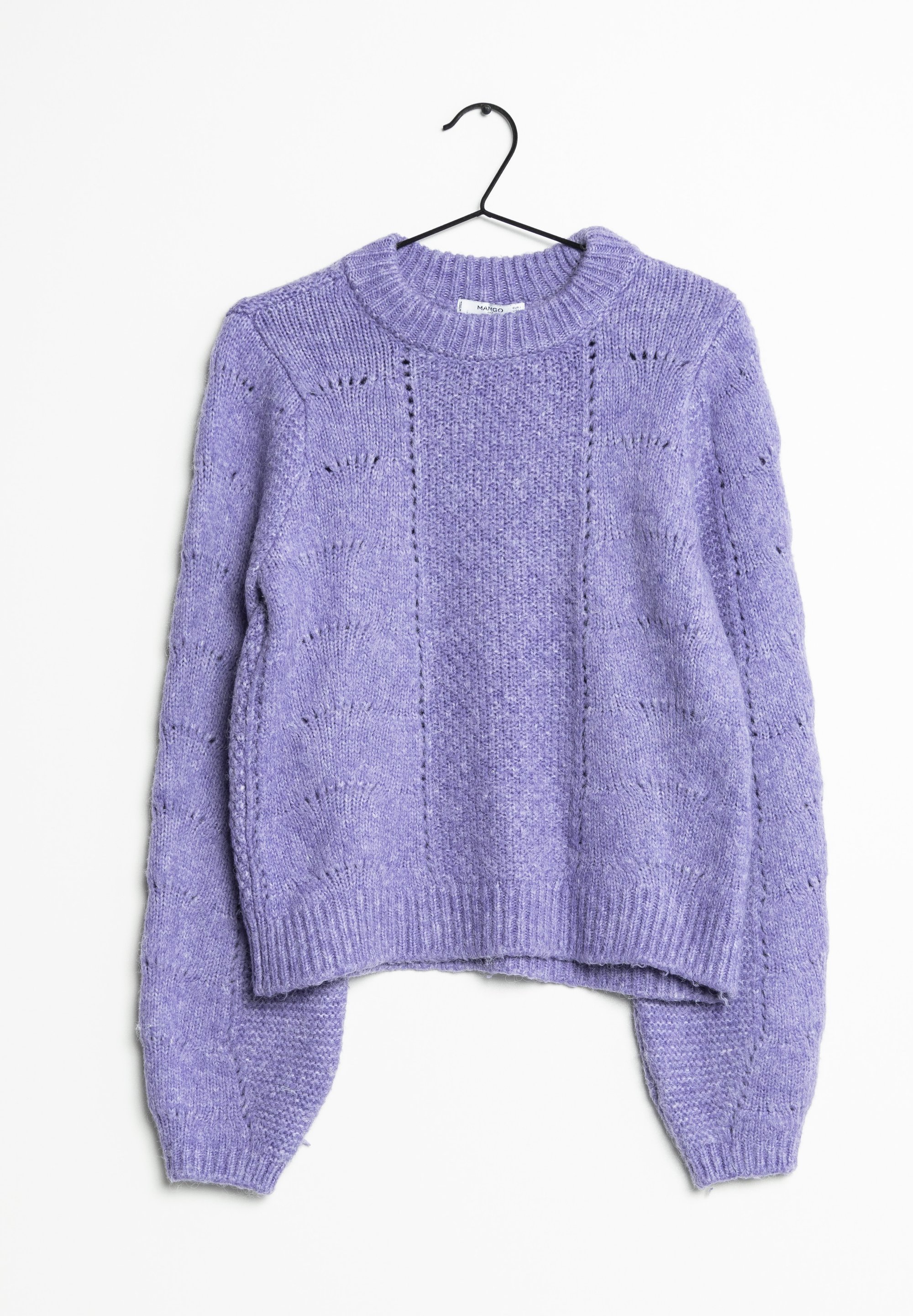 Jersey Mango Pullover Lila Mango Strickpullover Purple/lila (Pre
