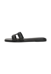 LOGO STRAP MULE - Natikače - black
