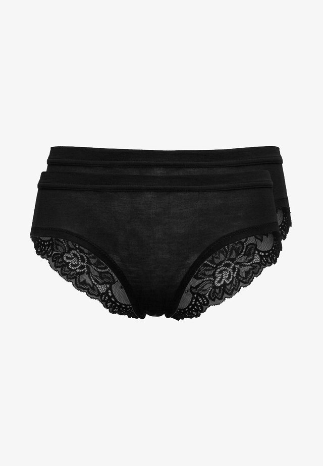 2 PACK - Panties - black