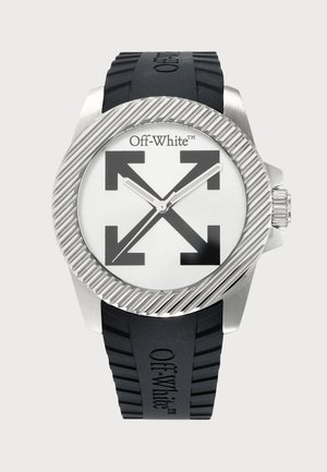 OFF-WHITE, NO SIR - Montre - silver-coloured/black