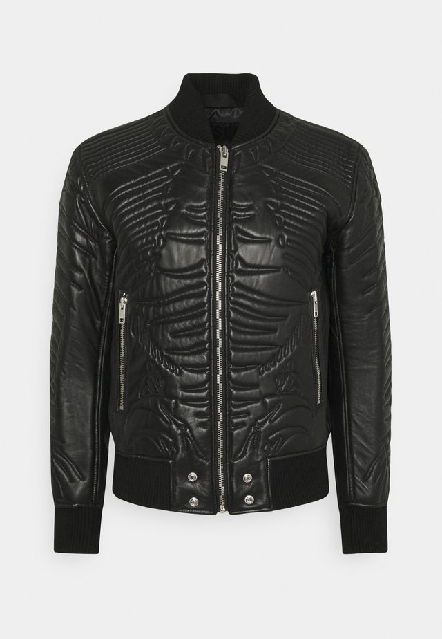 L-FUTURE GIACCA - Leren jas - black