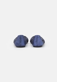 Anna Field LEATHER - Sabrinas peep toe - dark blue