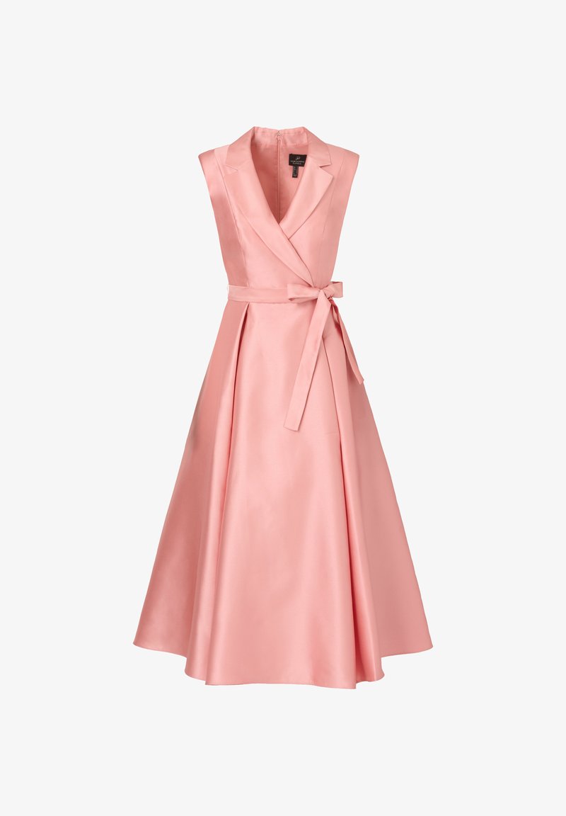 Adrianna Papell LAPEL MIKADO ANKLE - Cocktail dress / Party dress - apricot ice/apricot - Zalando Adrianna Papell LAPEL MIKADO ANKLE - Cocktail dress / Party dress - apricot ice/apricot - Zalando