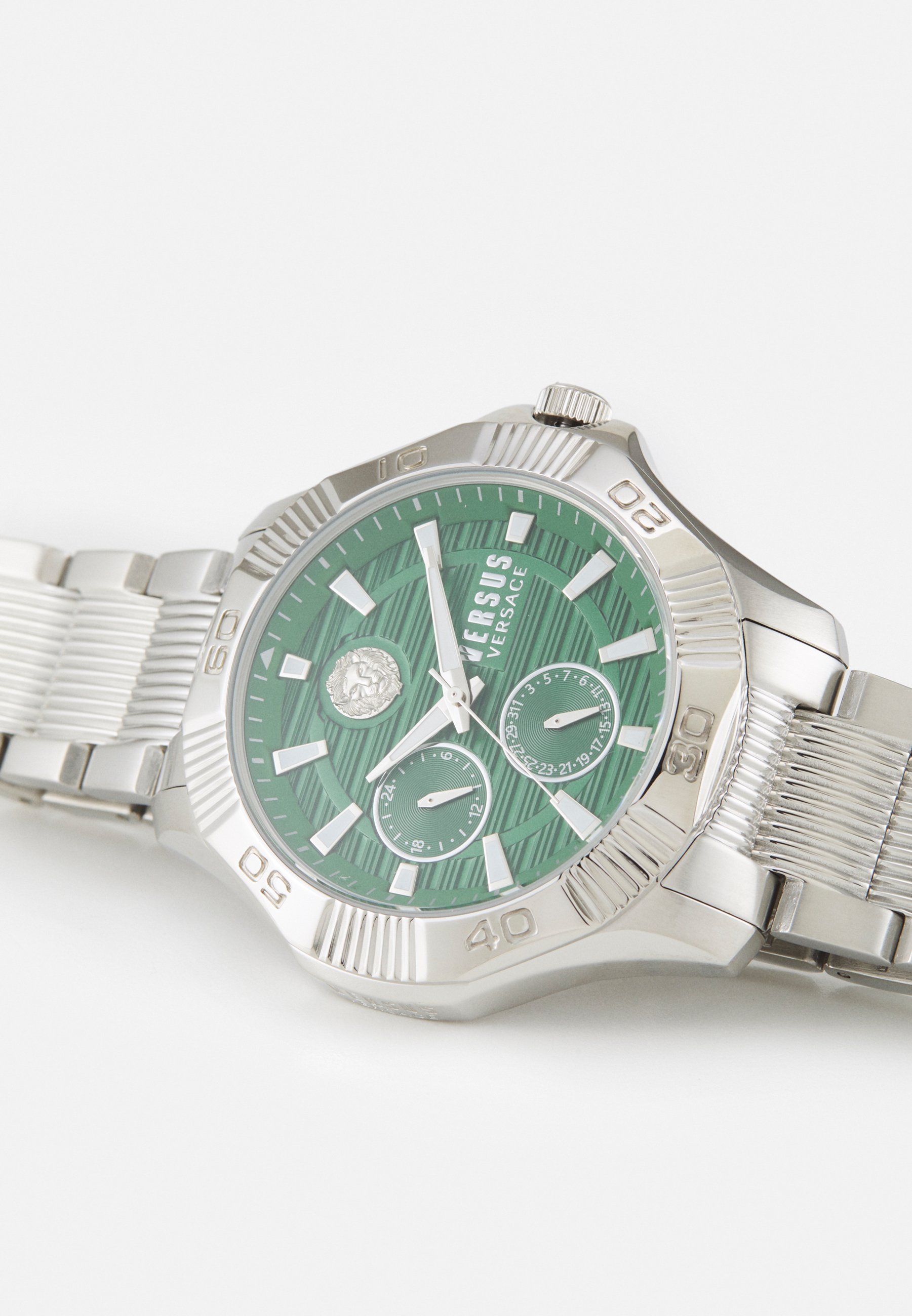 Versus Versace VERSUS DTLA - Horloge - silver-coloured/green/zilverkleurig  - Zalando.nl
