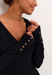 Kaffe KALIZZA - Maglione - black deep