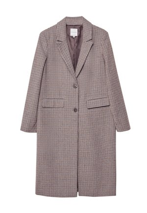 Klassisk frakke - mottled brown