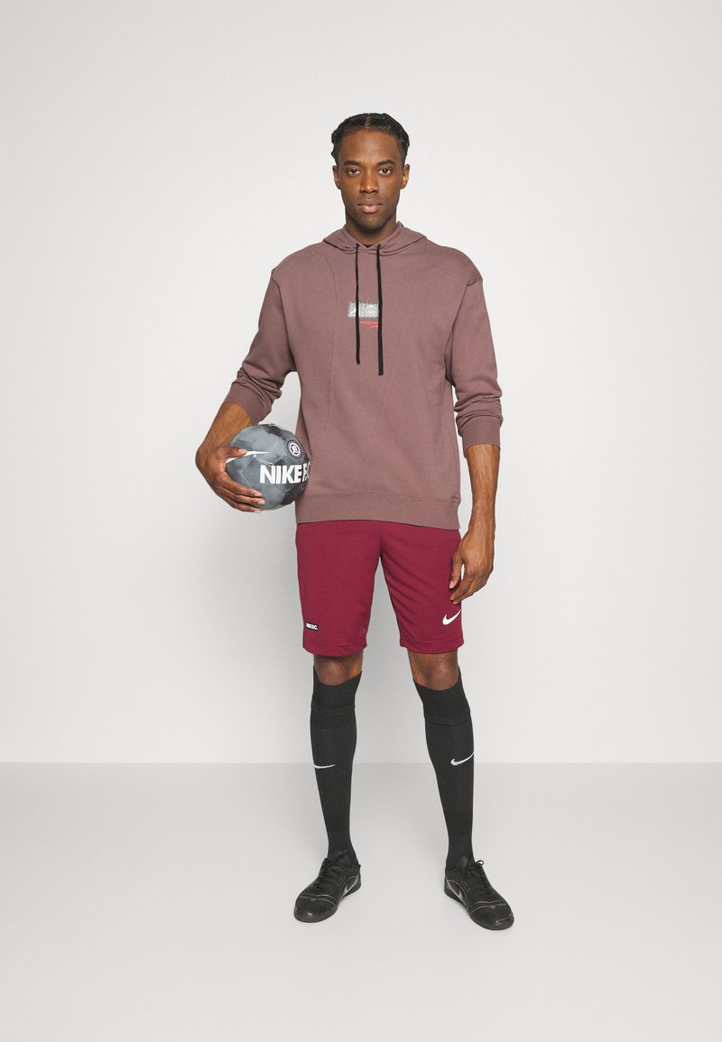 Nike Performance M J PSG FLC PO - Klubové oblečení - plum eclipse/bright crimson