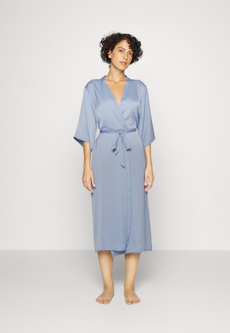 Anna Field Dressing gown blue Zalando.co.uk