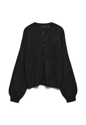Vero Moda, VMLEA LS O-NECK CARDIGAN NOOS - Жилетка - black
