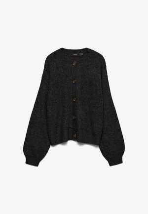 Vero Moda, VMLEA LS O-NECK CARDIGAN NOOS - Жилетка - black