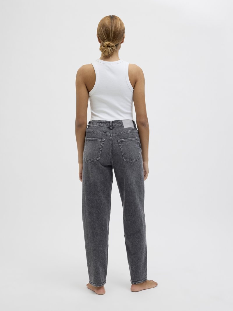 JJXX JXLISBON MOM HIGH WAIST Vaqueros mom grey denim/denim