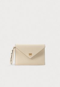 FLAT HANDLE - Clutch - bianco/gold-coloured