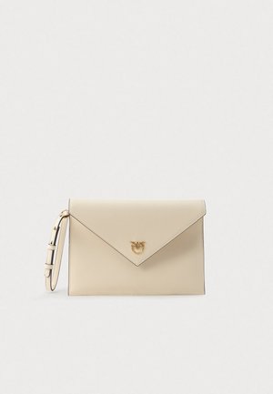 FLAT HANDLE - Carteira de mão - bianco/gold-coloured