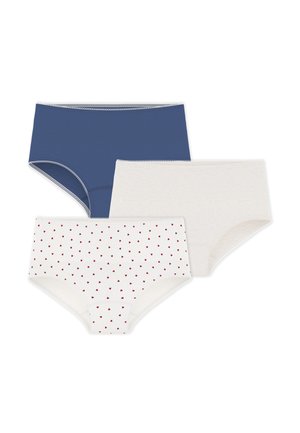 3 PACK - Slip - white blue