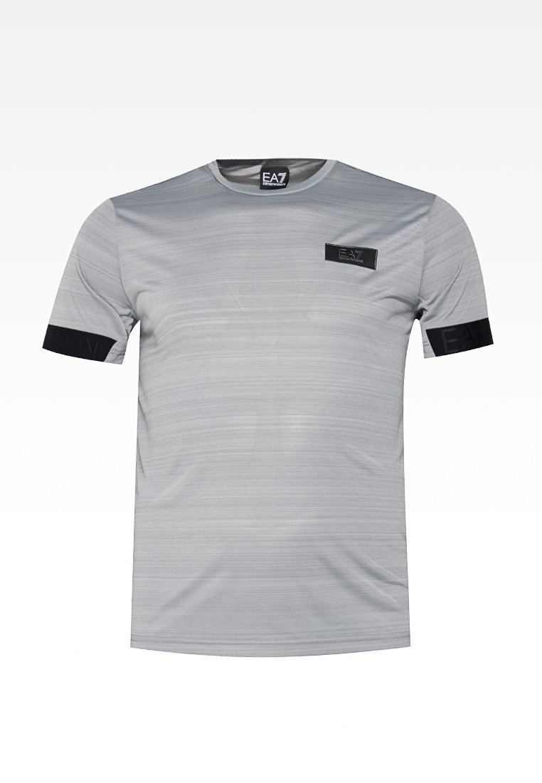 EA7 Emporio Armani Sport T-shirt grijs EA7 Emporio Armani Sport T-shirt grijs