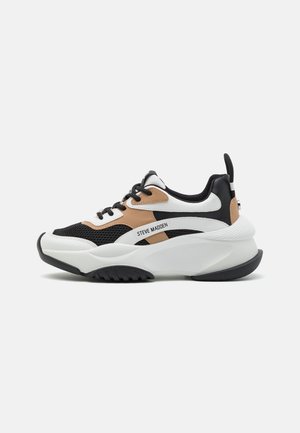 BELISSIMO - Sneakers laag - black/tan