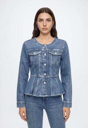 GAP, SCOOP PEPLUM  - Дънково яке - medium wash