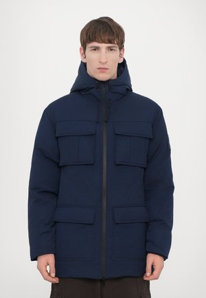 GIUBBOTTO TESSUTO - Winter jacket - blu