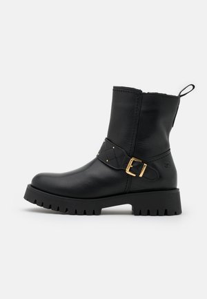 Cowboy-/Bikerstiefelette - black