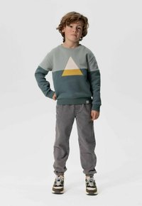 Sissy-Boy JOGGER MIT KORDELZUG - Jeans fuselé - grau