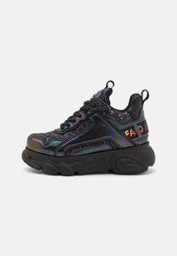 Buffalo - CLD CHAI - Trainers - black/purple/multi-coloured Thumbnail Image 1