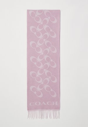COACH BIAS SIGNATURE MUFFLER - Scarf - faded pink
