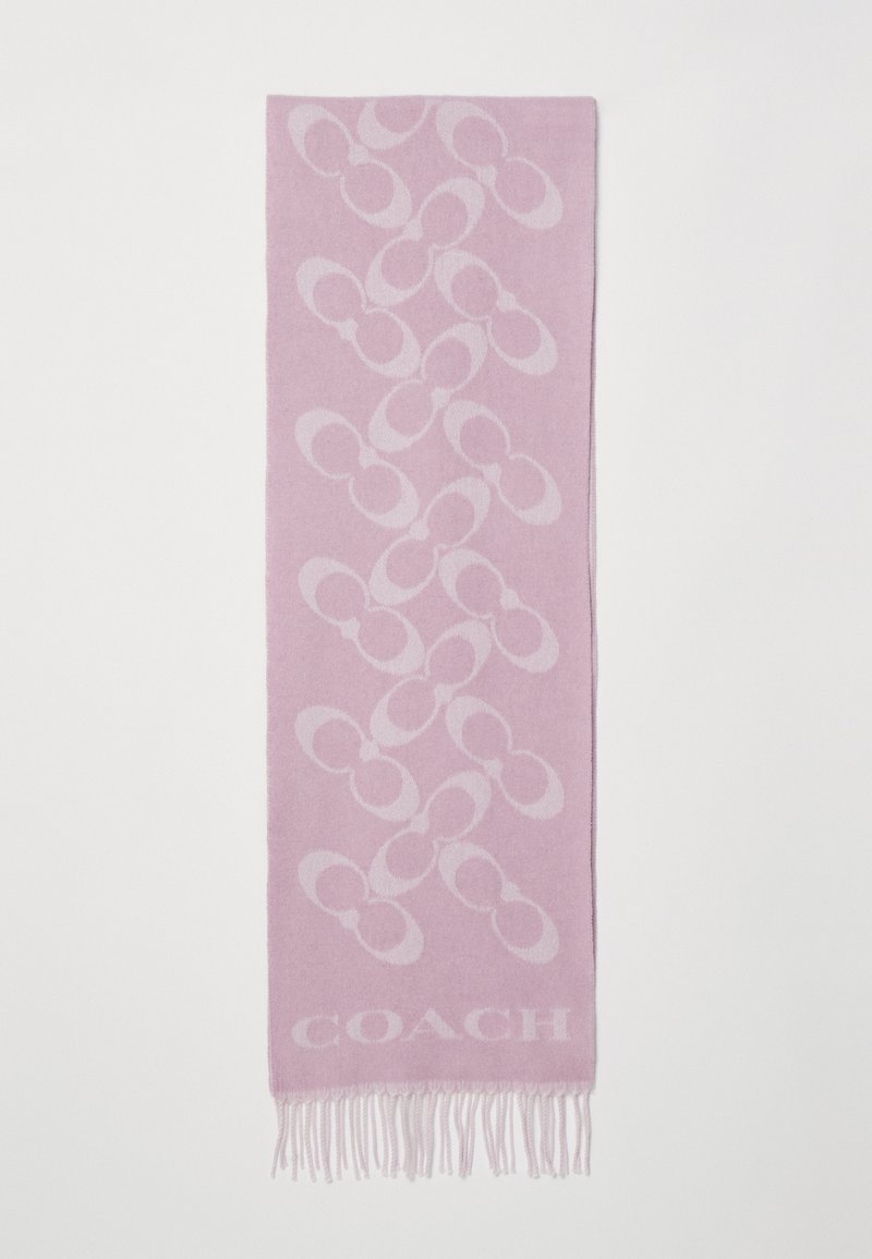 COACH BIAS SIGNATURE MUFFLER - Sciarpa - faded pink