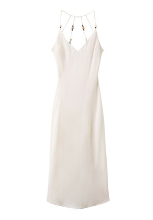 Stradivarius, EMBELLISHED BACK SHIFT DRESS - Robe fourreau - mottled light brown