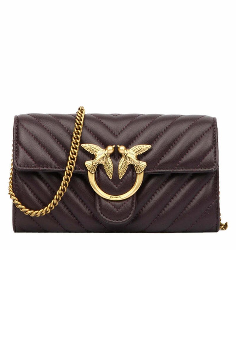 Pinko LOVE CHEVRON 3CL Clutch melanzana/dunkellilameliert Zalando.de