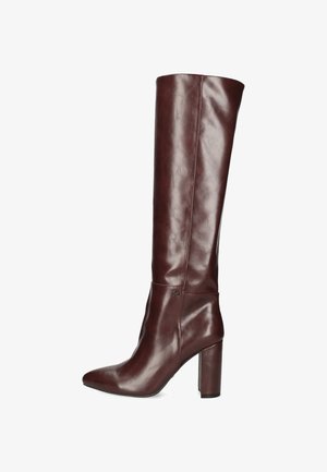 Mexx, MEXX HEELED HIGH BOOT KRYSTAL INDY HEELED HIGH BOOT - Laarzen met hoge hak - burgundy red