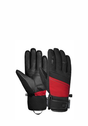 FINGERHAND LOUIS - Gloves - black/tango red