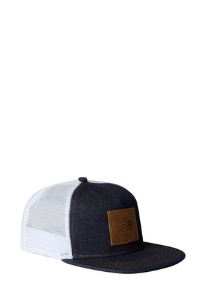Gorra - denim leather patch