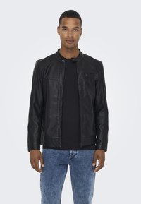 Only & Sons ONSAL  - Giacca in similpelle - black