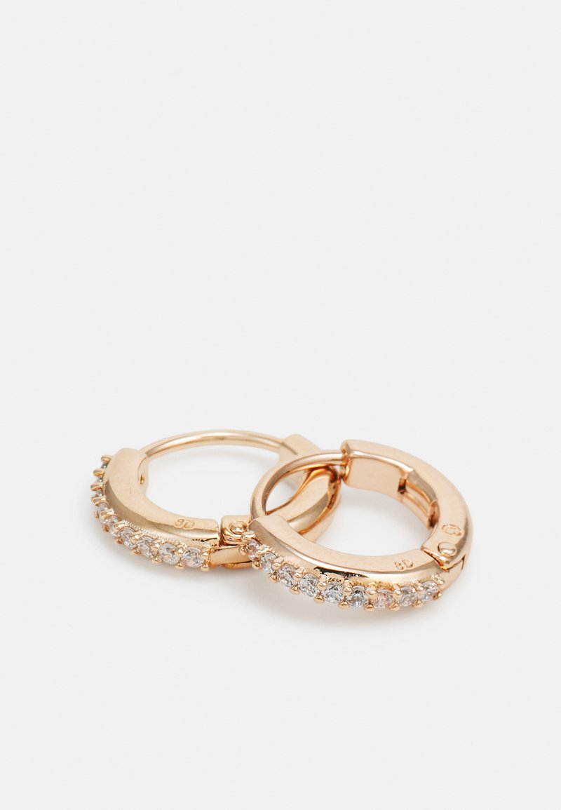 Swarovski MATRIX HOOP Ohrringe white/rose gold-coloured/weiß