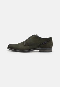 bugatti - LICIO - Veterschoenen - dark green Miniatuurafbeelding 1