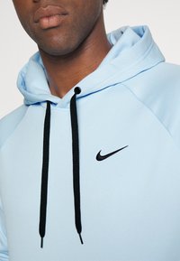 Nike Performance Sweatshirt com capuz - celestine blue/black