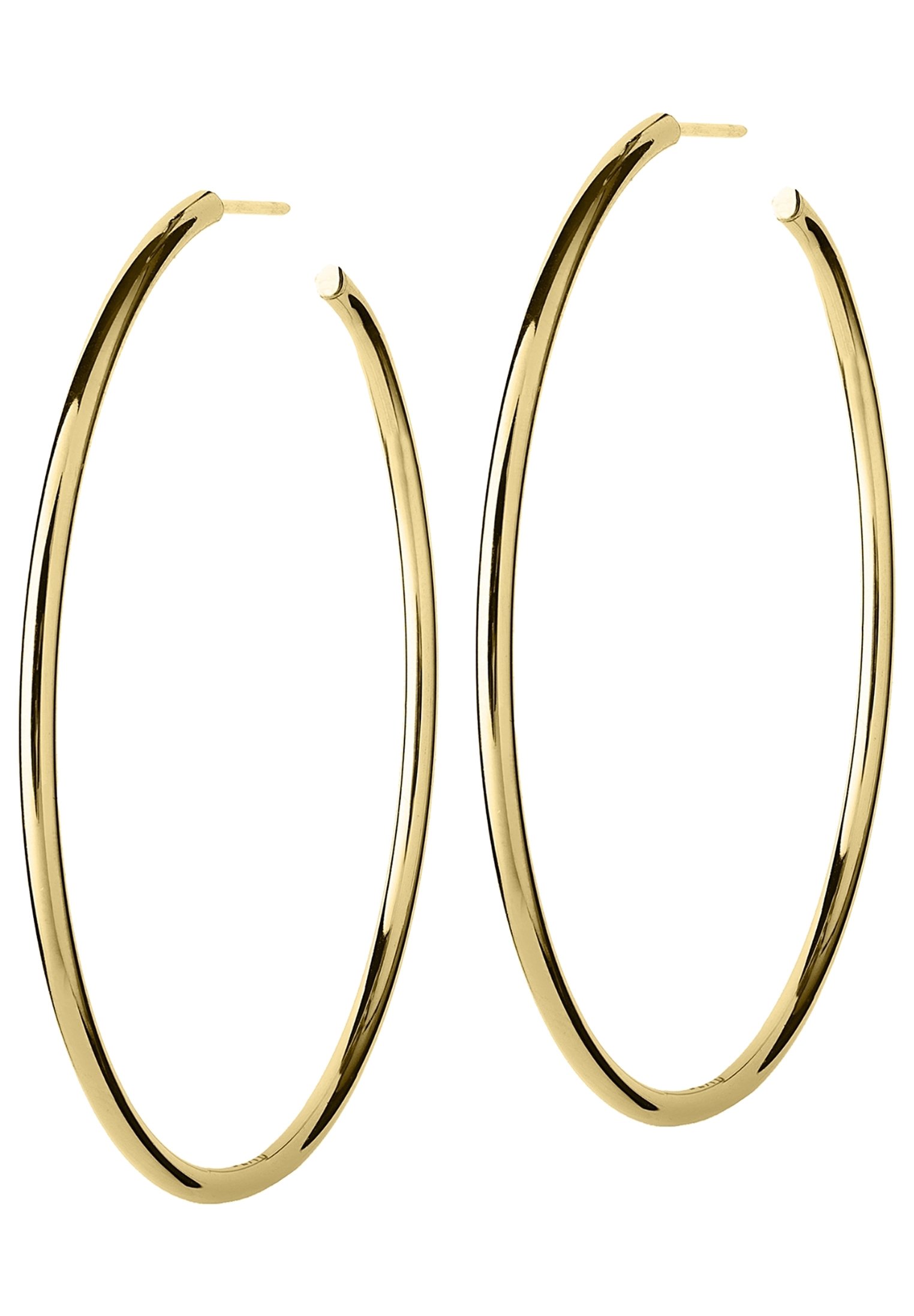 Orecchini Hoop Huggie Argento 925 Con Cristallo Arcobaleno - Gioielli Donna