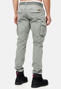 INDICODE JEANS WILLIAM - Cargobroek - lt grey