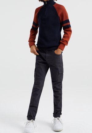 WE Fashion, Jeans Skinny Fit - dark grey