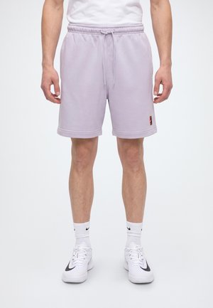 Nike Performance, COURT HERITAGE  SHORT - Спортни шорти - silver-coloured lilac