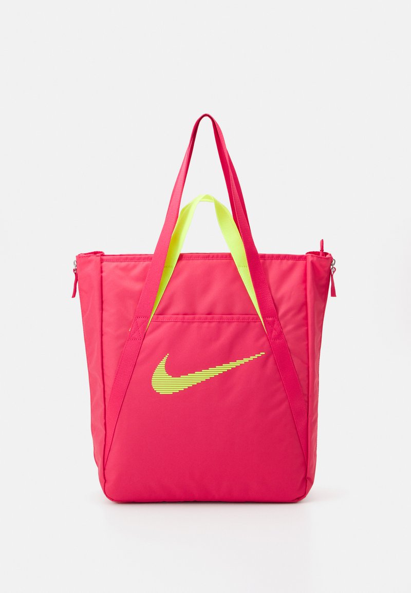 Nike Performance GYM TOTE - Sporttas - aster pink/volt