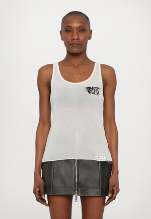 BLACK SUN FINE TANK - Top - soft white
