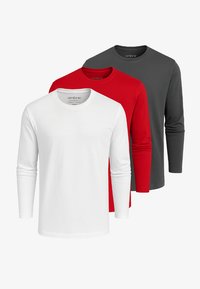 Niet geselecteerd, red white dark grey