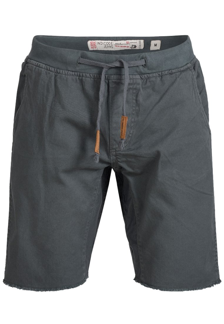 INDICODE JEANS CARVER - Denim shorts - anthrazit/anthracite - Zalando.de