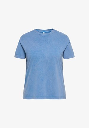 ONLY Carmakoma, TOP CARAYLA TOP - T-shirts basic - riviera