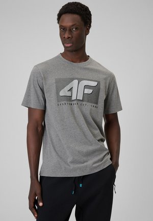 4F, - T-shirt z nadrukiem