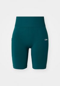 DEFINE SEAMLESS POCKET BIKER SHORTS  - Leggings - forrest green