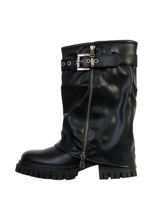 À ZIP - Plateaustøvler - noir