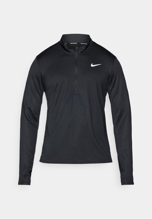 Nike Performance PACER TOP - Topper langermet - black/silver